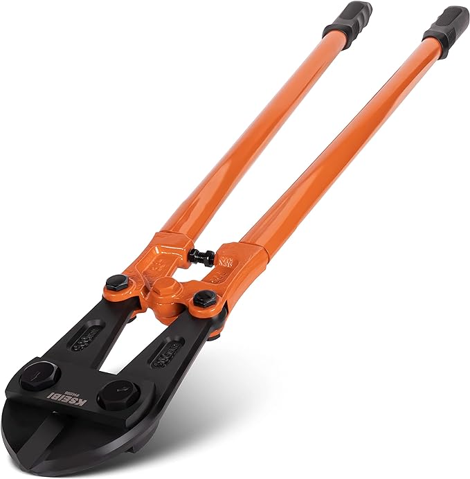 KSEIBI 141595 Bolt Lock Cutter Hand Jaws Blades Chain Wire Fence Cable Rebar Wire (36 Inch-900MM)