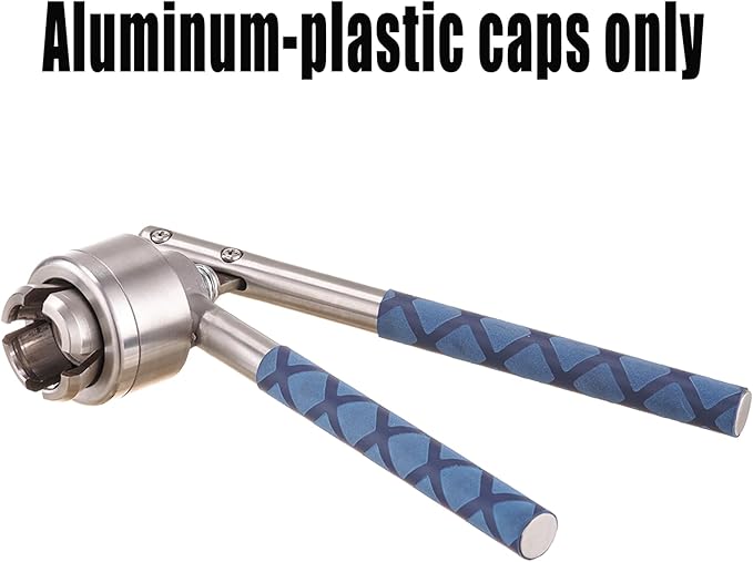 13mm Flip Vial Crimper, Manual Sealer Hand Sealing Machine for Crimping 13mm Diameter Plastic-Aluminum Flip Caps