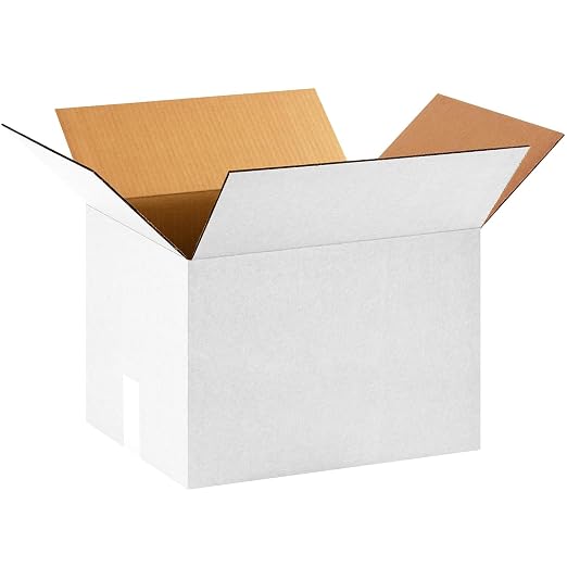 Box USA Shipping Boxes Small 15"L x 12"W x 10"H 25-Pack - Corrugated Cardboard Box for Moving, Mailing, Packing, Packaging and Storage