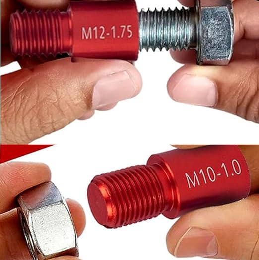 Drill America 20-Piece Metric Nut and Bolt Thread Checker Standard Gauge Set (m3 - m24)