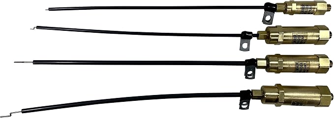 Throttle Control Mechanism for Gas Engine Air Compressors, Cable Whip Style (8HP - 13HP Engines, 60" Throttle Control Cable)