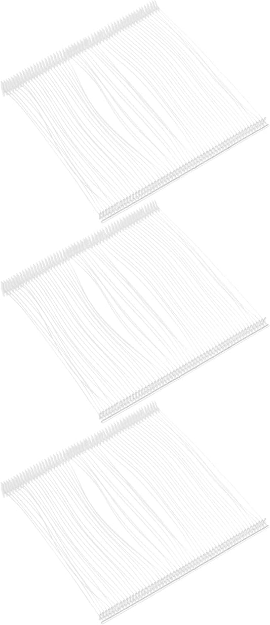 uxcell 5000pcs Standard Tagging Gun Fasteners 100mm Tagging Barbs Pins PP Plastic Tag for Price Tagging Gun, Clothing Tags Gun Attachments for Clothes Bag Fabric, Clear
