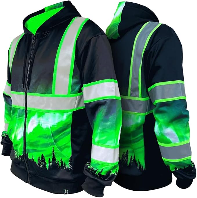 SafetyShirtz SS360 ANSI Class 3 Type R Graphic Hoodie