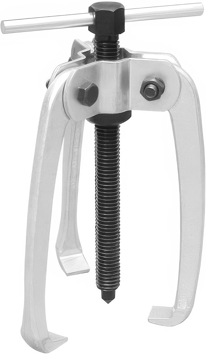 3 Jaw Puller 3.15in/80mm Universal Bearing Gear Pullers Heavy Duty Extractor Tool,High Carbon Steel Puller,Adjuestable Pulley Removal Tool for Bearings/Flywheels/Pulleys Remove