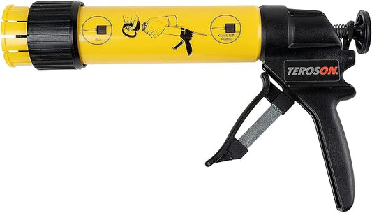 ヘンケルジャパン(Henkel Japan) TEROSON ET Staku Pistol, Cartridge Gun for Single Cartridges (290ml, 300ml, 310ml) and Easy Application, 1x Caulking Tool