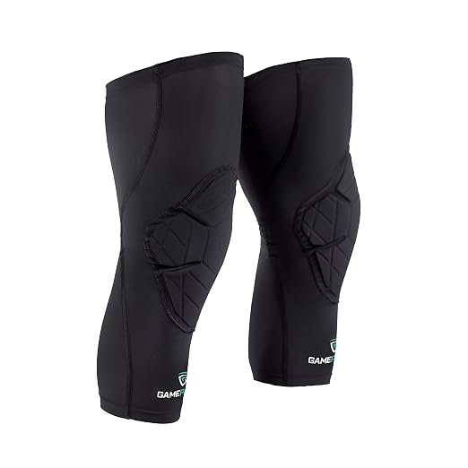 Knee Pads | Compression Sleeve Joint Protection | Shock Absorbing Technology | Men Women Kids, Black, Size XXL