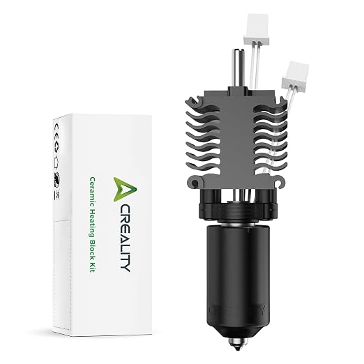 Creality Official Hi Ceramic Hotend Kit, with Quick-swap Nozzle, Supports 300°C High Temperature, High-Speed Printing Replaceable Heating Block Kit for 3D Printer Hi Combo