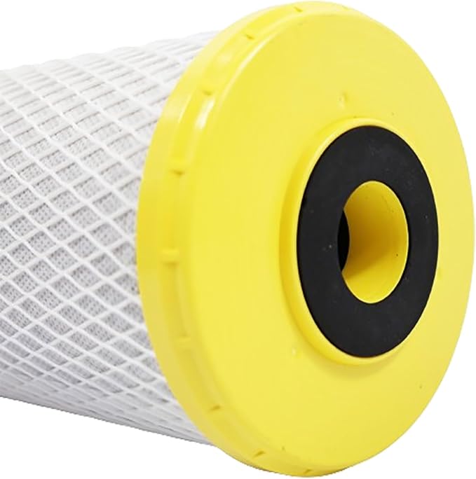 Neo-Pure CHLM-4520 Chloramine Carbon Block Filter | Coconut Shell Carbon | RO Prefilter | 4.5" x 20" Whole House Cartridge