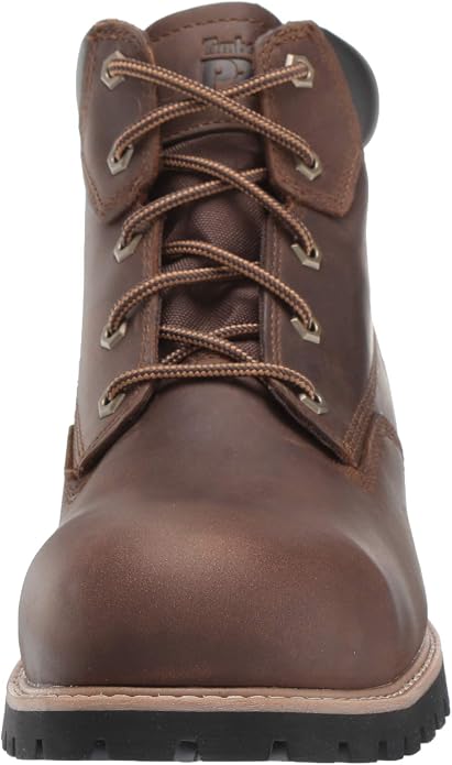 Timberland PRO Men's Gritstone 6" Steel Toe Industrial Boot, Brown, 10.5 M US