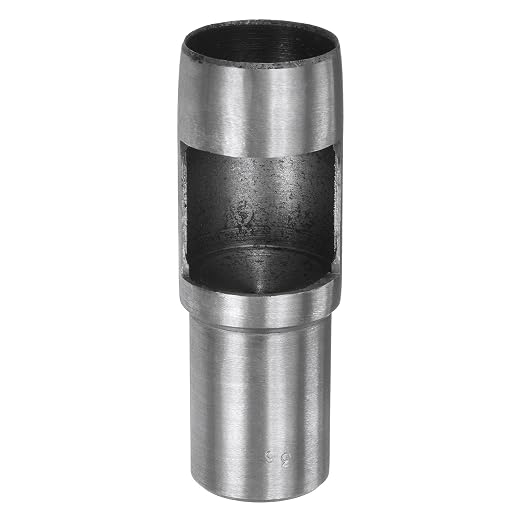 HARFINGTON Hollow Punch for Leather 36mm Round Hole Punch Tool for Belt Puncher Carbon Steel Single Punch for Watch Belts Cut Leather Craft Rubber Paper Fabric Plastic Soft Material