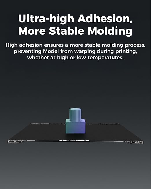 Creality Official K1 SE/K1C Build Plate, 235x235mm Epoxy Resin Surface Magnetic Flexible Spring Steel Bed Plate for K1/Ender 3/3 V2/3 V3/3 V3 KE/3 V3 SE (Without Magnetic Base)