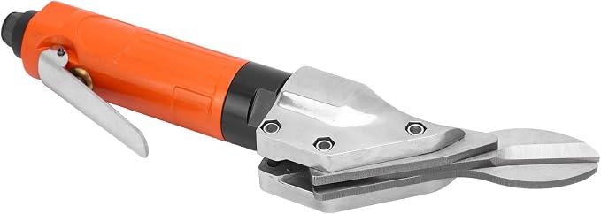 1/4in Heavy Duty Air Shears, Air Shears, Scissor Power 2500rmp Pneumatic Metal Shear Cutter Steel Straight Blade Scissors