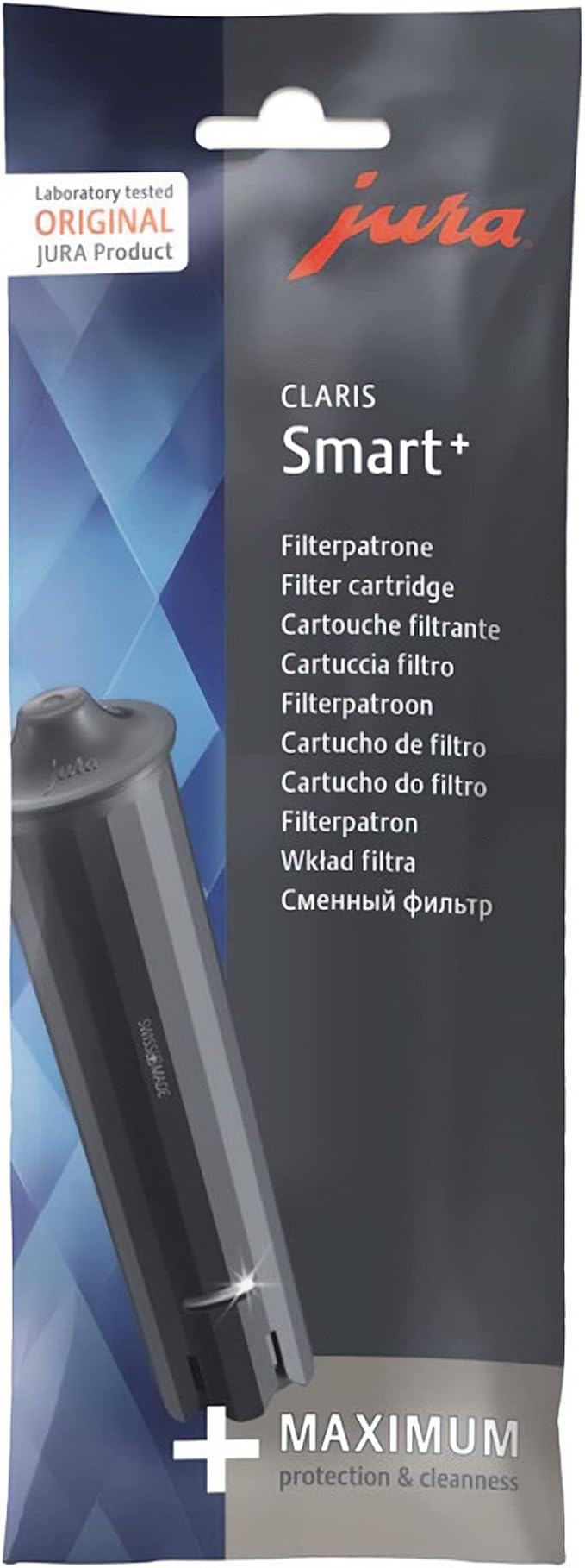 Jura 24232 Filter Cartridge Claris Smart+ Water Filters - Pack of 6