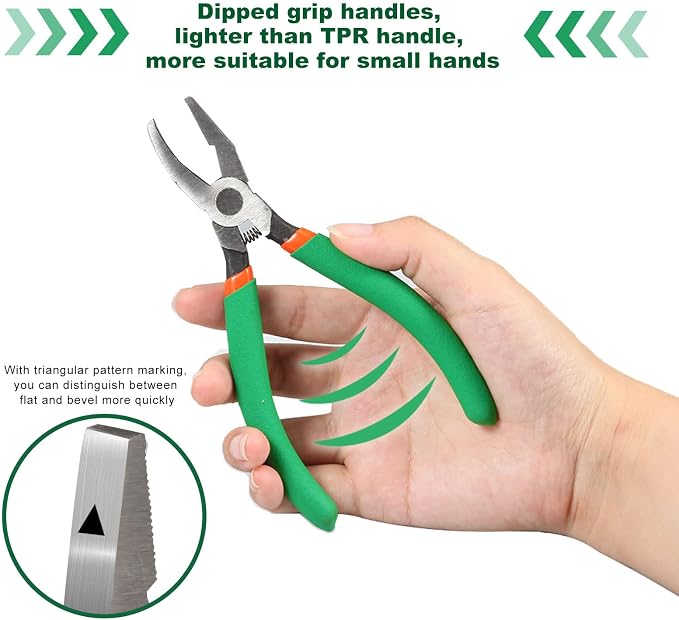SPEEDWOX Glass Cutting Tool Kit Include Glass Running Pliers, Breaker Grozer Pliers, Mosaic Nippers with Replacement Wheel, Pistol Grip Glass Cutter Set, Cut Resistant Gloves Leather Zipper Bag