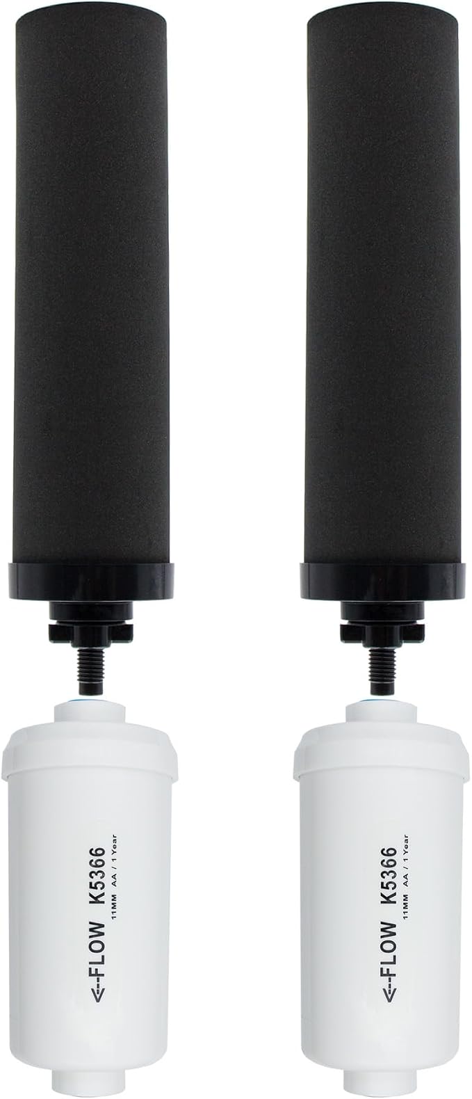 Gravity Water Filter Replacement for Berkey® BB9-2 & PF-2® Fluoride Filters | Combo Pack for Berkey Gravity Water Filter System