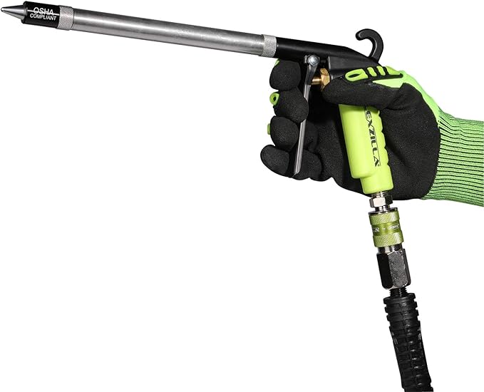Flexzilla X1 Blow Gun Kit, 10-Piece, ZillaGreen - AG1500FZKIT