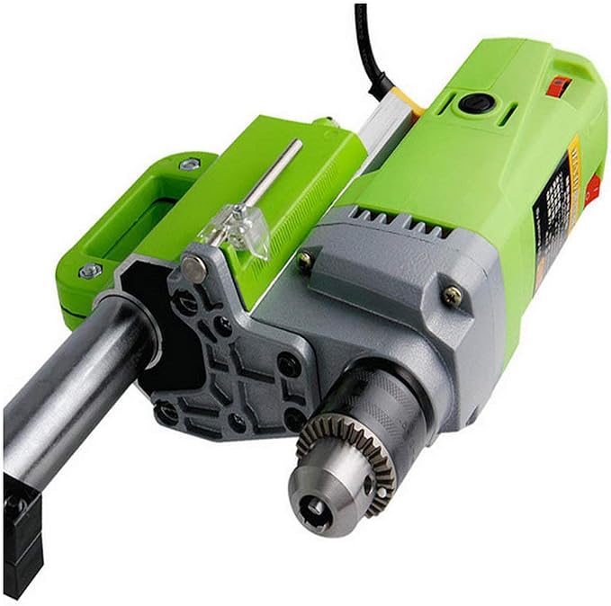 Bench Drill Stand 710W Mini Electric Bench Drilling Machine Drill Chuck 1-13mm, 6-Speed Mini Drill Press Machine with Cast Iron Base, 0-2800RPM, for DIY, Woodworking, Metal, Jewelry Making