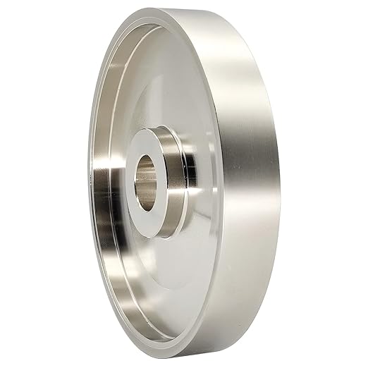 CBN Grinding Wheel 6" Dia x 1" Wide, 1 inch Arbor, Sharpen High Speed Steel Cutting Tools, Diamond Grinding Wheel Grit #1000