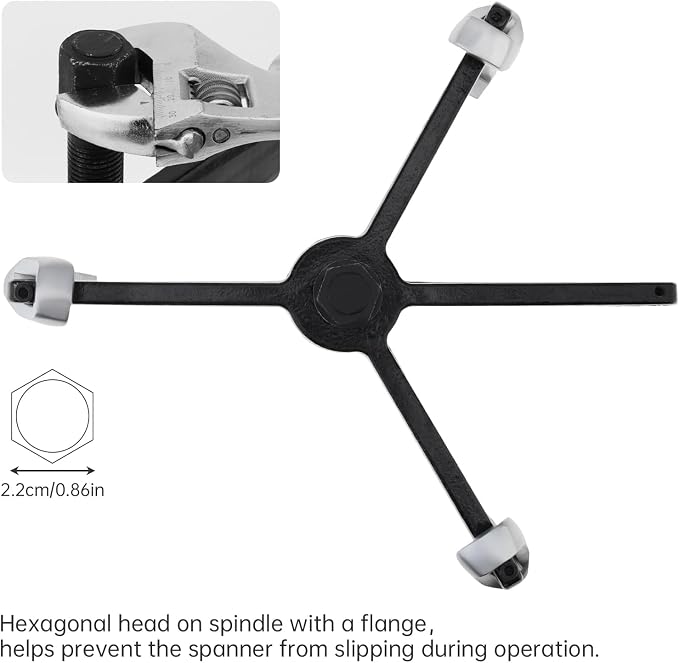 ChgImposs 2 Jaw 3 Jaw Gear Puller, Adjustable Bearing Puller, Reversible Removal Tool for Internal External Pulling, Puller Tool for Removal of Pulleys Flywheels Bearings Gears (12 Inch)