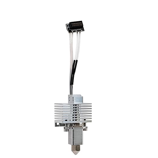 Microswiss FlowTech™ Hotend for Bambu Lab P1P/P1S 3D Printers - Leakproof Nozzle - Cold Nozzle Change - High Flow CHT - Made in USA (FlowTech CM2 CHT - Hardened Tip - High Flow)