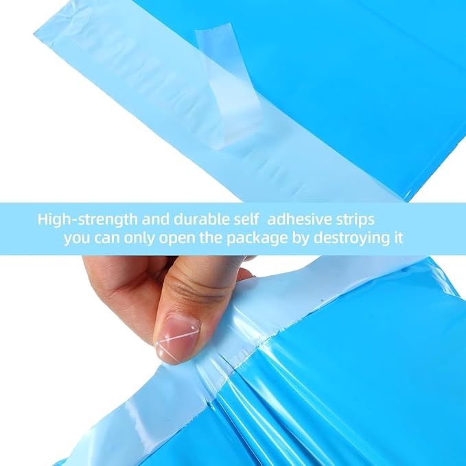 Outus 240 Pcs Poly Mailers Variety Size Pack Mailing Shipping Bags Assorted Sizes Shipping Envelopes Self Adhesive Waterproof and Tear Proof Packaging Bags for Clothing Book Gift(Mixed Color,6 Sizes)
