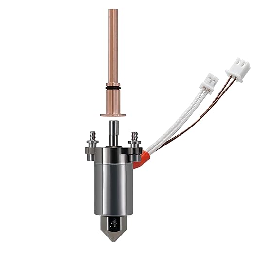 Microswiss FlowTech Hotend Upgrade for Creality Older and Newer K1 / K1 Max / K1C / K1 SE Pritners - Leakproof Nozzle - Cold Nozzle Change - High Flow - All Metal Design - Made in USA