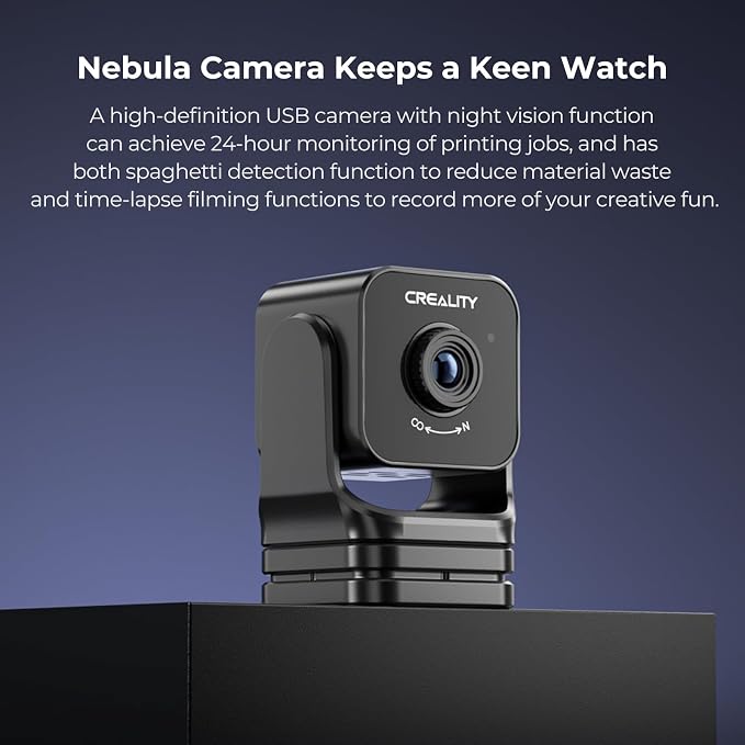 Creality Nebula Smart Kit, High-Speed Printing Nebula Pad with Nebula 3D Printer Camera 4.3 inch Touch Screen Remote Monitoring Time-Lapse Photography for Ender 3 V3 SE/Ender 3/Ender 3 Max Neo/V2/S1