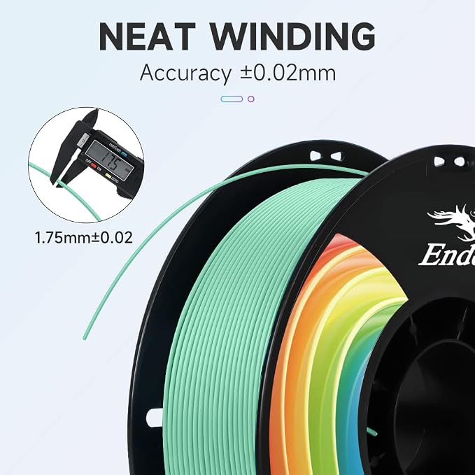 Creality 3D Printer Filament, PLA Plus Filament 1.75mm Jade Green, PLA Pro Toughness Upgraded Dimensional Accuracy +/- 0.03mm, 1KG Spool(2.2lbs) Ender PLA+ Filament for Most 3D Printer