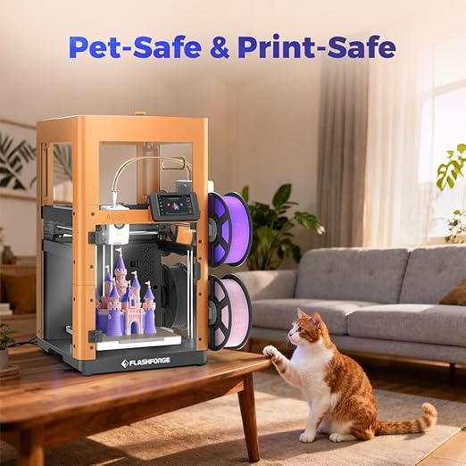 Flashforge Enclosure Accessory Set for AD5X, DIY Enclosure Kit with Plates and Screws to Unlock the ABS/ASA/PC Printing