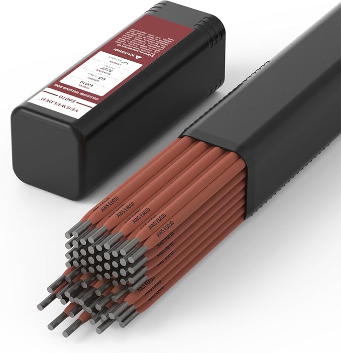 YESWELDER E6010 5/32" 5LB Welding Rod Carbon Steel Stick Welding for All Position