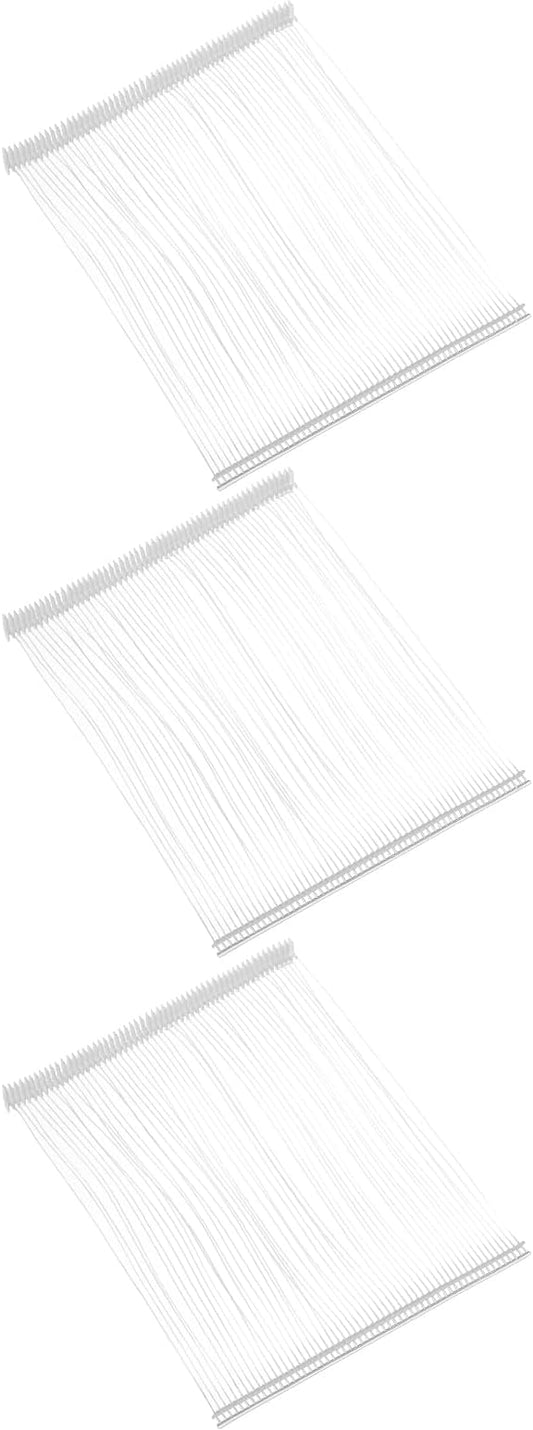 uxcell 5000pcs Standard Tagging Gun Fasteners 125mm Tagging Barbs Pins PP Plastic Tag for Price Tagging Gun, Clothing Tags Gun Attachments for Clothes Bag Fabric, Clear