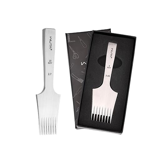 WUTA Leather Chisel All-Polished Die-Steel Puncher French Style Pricking Iron Sharp Leather Punching Tool Kits