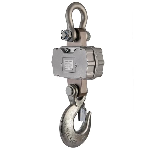 6600lb/3000kg Digital Crane Scale, Industrial Hanging Scale, Heavy Duty Electronic Scale, Battery Powered High Accuracy Scale, LCD Kilograms and Pounds Display