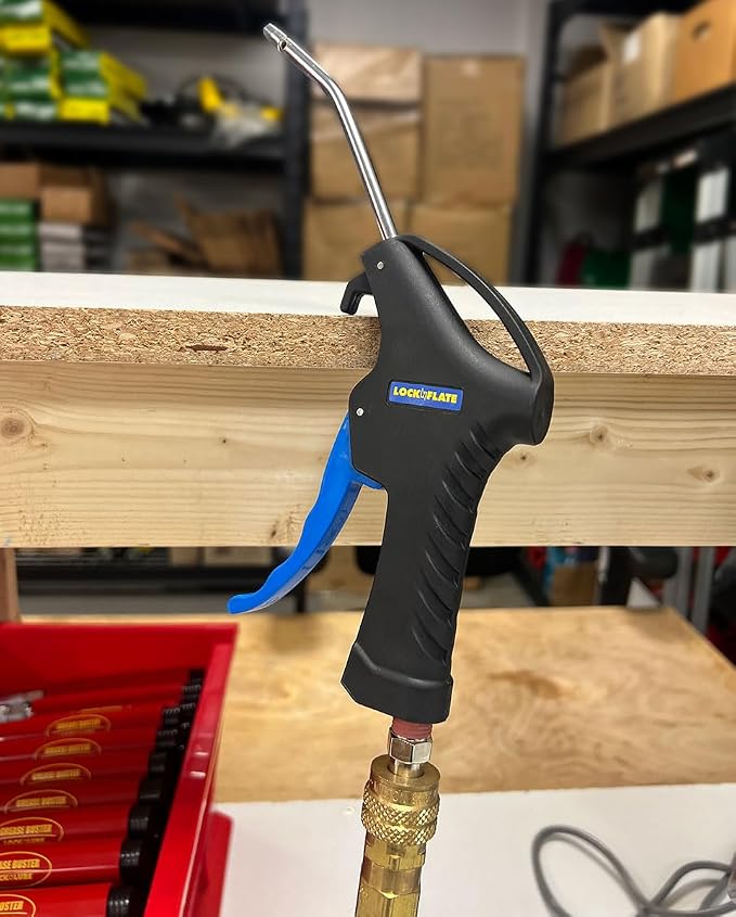 LockNFlate Five Piece Blow Gun Kit