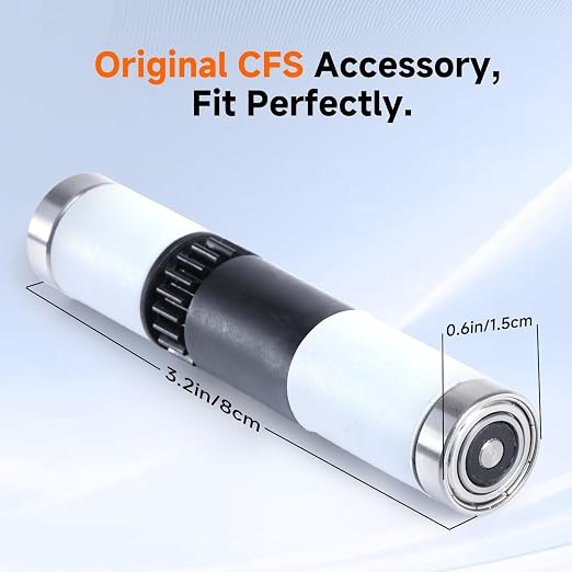 Creality CFS Front Tray Shaft Kit, Original CFS Replacement Accessory, Ensure Multi Color 3D Printer Automatically Filament System Smooth Filament Feed and Return