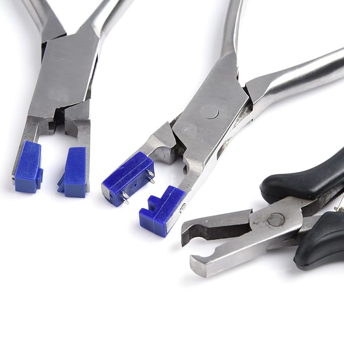 3pcs/set Rimless Eyeglasses Repair Set,Optical Kit Plier Repair Disassembly, Glasses Frame Silhouettes Eyeglass Personal Care