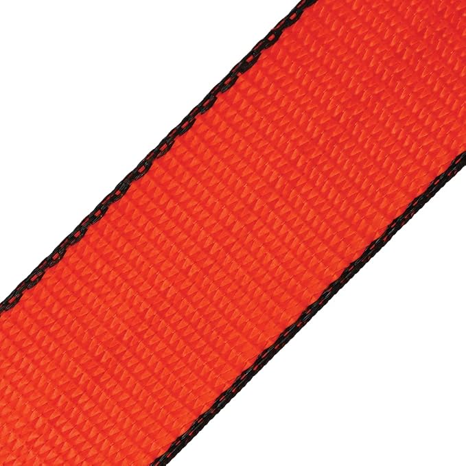 VULCAN Ratchet Strap with Wire Hooks - 2 Inch x 27 Foot - PROSeries - 3,300 Pound Safe Working Load