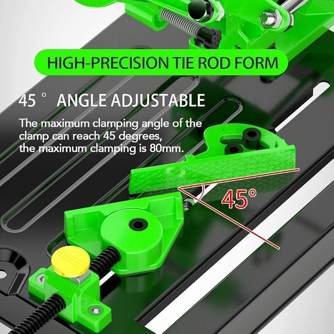 YWY Upgrade Angle Grinder stand Universal Bracket Polishing Machine Conversion Cutting Machine Multifunctional Desktop Pull Rod Angle Grinding Machine Stand for 100 115 125mm Angle Grinder