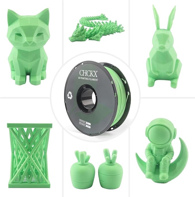 16KG PLA 3D Printer Filament Bundle 1.75mm,White+Pink+Pumpkin Yellow+Light Yellow+Orange+Peach+ice Cream+Lemon Green+Christmas Green+ice Blue+Purple + Brown+Coffee+Black+Silver+Skin