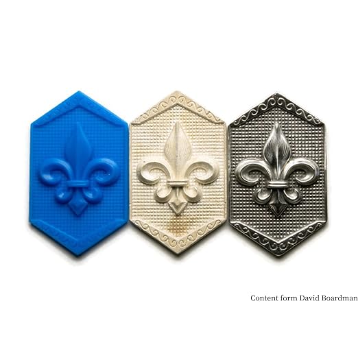 Siraya Tech Cast 3D Printer Resin Easier to Burn and Print Clean Burnout Great Smooth Surface High Resolution Castable 405nm UV-Curing Resin for Thicker Designs and Metal Parts (True Blue, 500g)