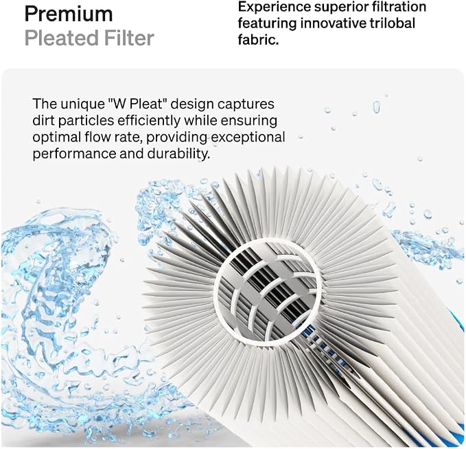 5" x 2.5" Cold Plunge Water Filter 20 Micron (8-Pack) Water Chiller Filter Replacement