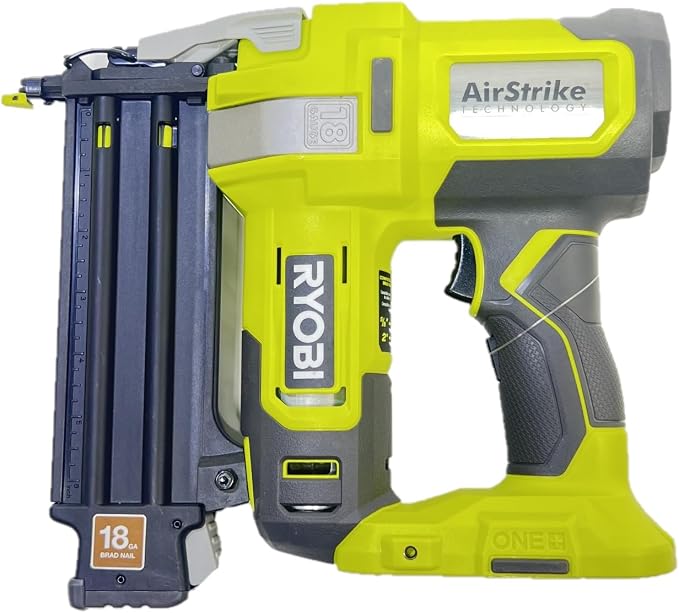 Ryobi 18V ONE+ 18-Gauge Cordless Airstrike Brad Nailer (Tool Only) P321 | Battery and Charger Sold Separately