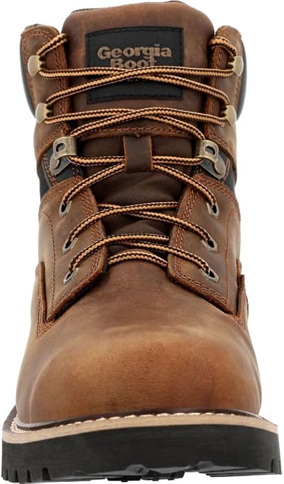 Georgia Boot Men's Core 37 Steel Toe 6" Waterproof Work Boot