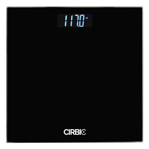 Talking Scales - Big Numbers and Clear Loud Voice Announcement of Weight (Black)