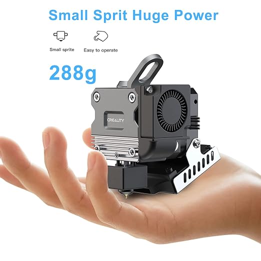 Creality Official Sprite Extruder Pro Kit，Support 300° High Temperature Printing，All Metal Direct Drive Extruder for Ender 3/Ender 3 V2/Ender 3 Pro/Ender 3 MAX 3D Printers