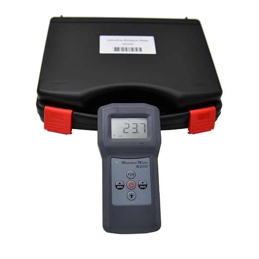 MS300 Flat Panel Induction Concrete Moisture Meter Tester
