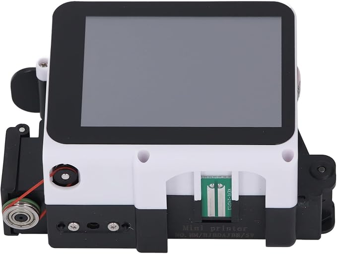 Hyuduo Mini Portable Gun Handheld Inkjet Printer 28 Languages HD Touch Screen Compact Design Type C Interface for Carton Box Wood Cloth Plastic with 4 core Cup