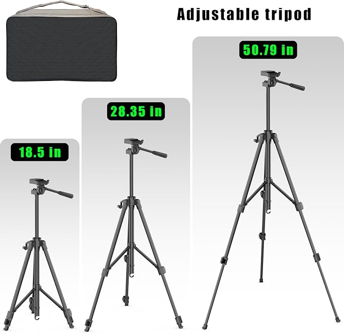16 Line Laser Level with Tripod,4x360° Self Leveling Laser Level with 2 Batteries,4D Laser Level 360 Self Leveling,Green Line laser Level Tool for Construction,Picture Hanging,Home Renovation