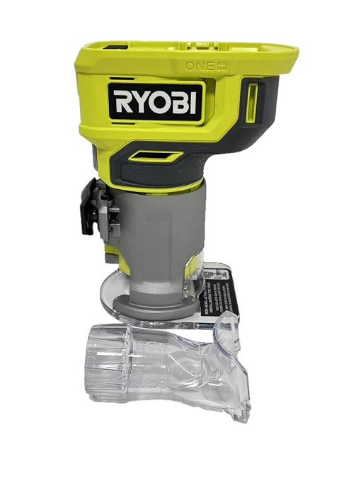 RYOBI ONE+ 18V Cordless Compact Fixed Base Router Tool Only (Battery Not Included) - PCL424B | Battery and Charger Sold Separately