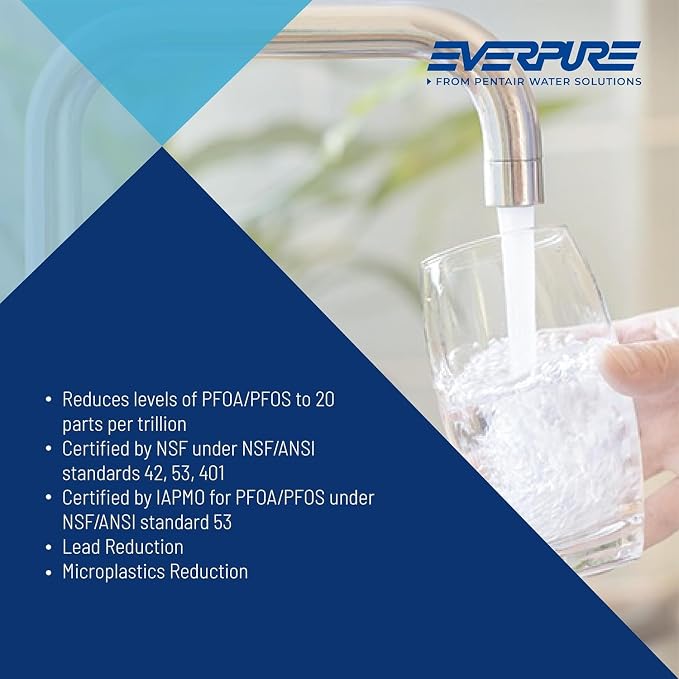 EV959511 Everpure 2FC-P PFAS Removal Water Filter Replacement Cartridge